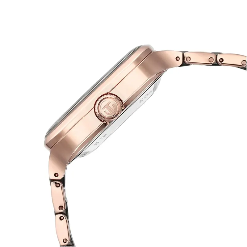 Titan Ceramic Automatic Black Open-heart Dial Men’s Watch- 90175KD03